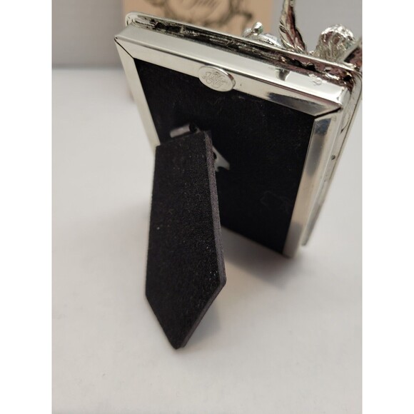 Kirks Folly Fairy Enamel Blue Crystals Small Picture Frame 2x3 - Picture 6 of 10